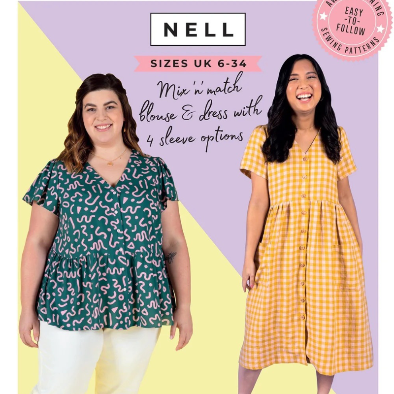 Sew The Nell blouse or dress