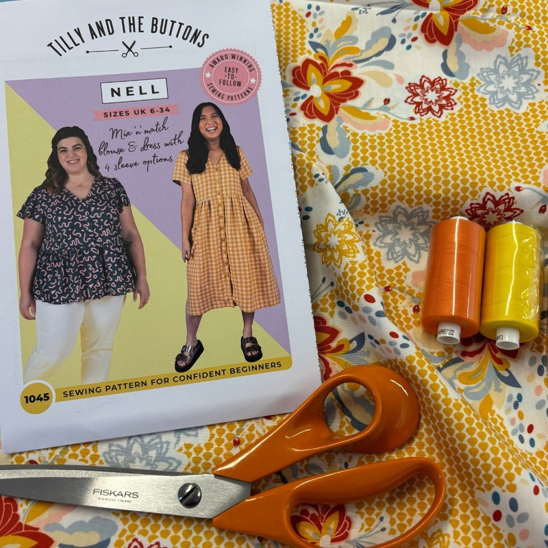 Sew The Nell blouse or dress