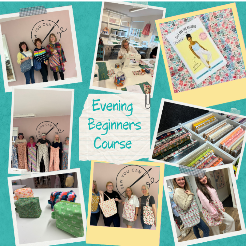 Beginners Complete Sewing Course (Evening Class)