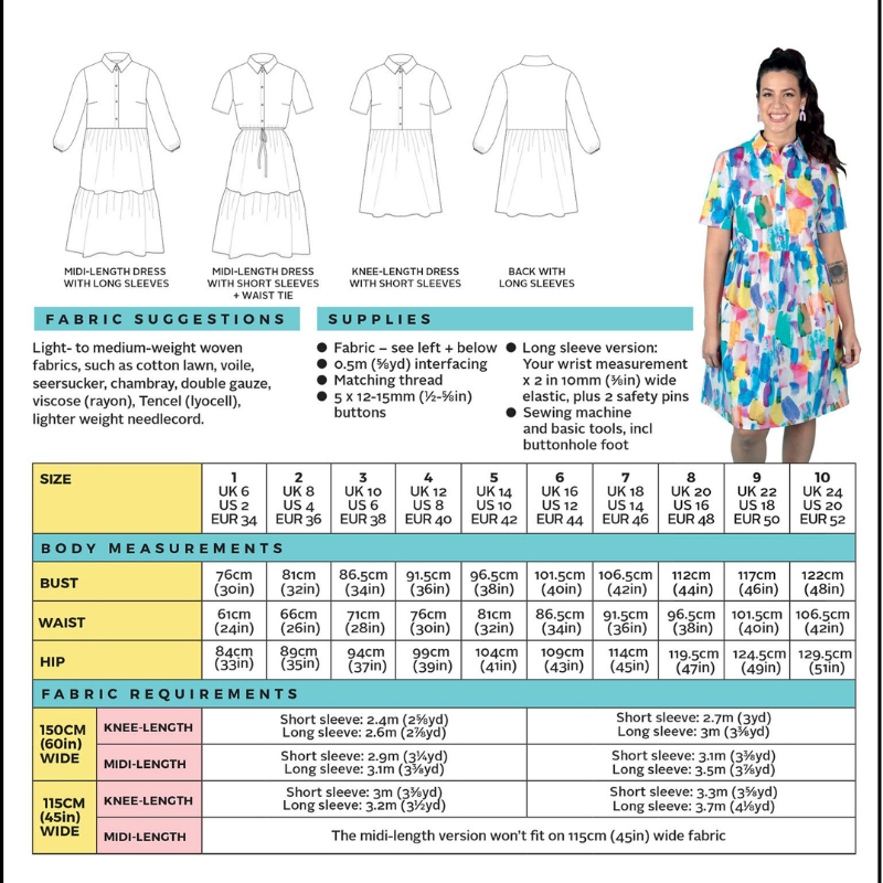 Sew a Shirt Dress